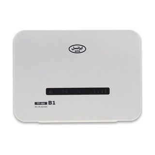 مودم روتر خانگی ایرانسل مدل TF-i60 B1 با پشتیبانی از شبکه نسل 4 ثابت و اینترنت همراه، وای‌فای AC در باند 5 گیگاهرتز، اتصال هم‌زمان 32 کاربر و دو سیم‌کارت FD و TD