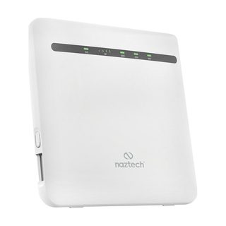 مودم روتر 4G خانگی نزتک مدل TDX1100 با پشتیبانی شبکه TD-LTE، اتصال با سیم و بی‌سیم، آنتن خارجی، شیار سیم‌کارت، رابط RJ-45 LAN و ظرفیت پشتیبانی تا 32 کاربر