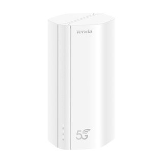 مودم روتر 5G بی‌سیم تندا مدل 5G01 با پشتیبانی از Wi-Fi 6، سرعت تا 1500 مگابیت، 6 آنتن داخلی Beamforming، پردازنده چهار هسته‌ای ARM Cortex-A53، رم 1 گیگابایت، حافظه 8 گیگابایت، پورت گیگابیتی LAN، قابلیت اتصال سیم‌کارت 4G/5G و امنیت WPA3/WPA2