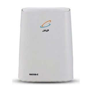 مودم روتر خانگی 5G همراه اول مدل HA5500E با پشتیبانی از اتصال Wi-Fi و LAN، شیار سیم‌کارت و 64 کاربر، به‌همراه کارت فعال‌سازی سیم‌کارت اعتباری و 300 گیگابایت اینترنت 1 ساله