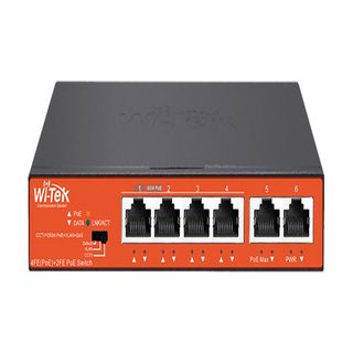 سوئیچ POE شش پورت وایتک مدل WI-PS205(V4)