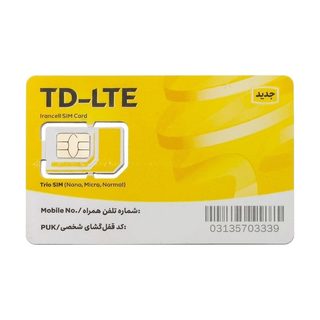 سرویس اینترنت 20 گیگ یکماهه ایرانسل به همراه سیم کارت TDLTE