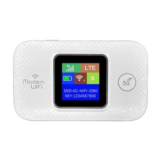 مودم روتر 4G/5G LTE قابل حمل مدل MF688، اتصال از طریق سیم‌کارت، پشتیبانی از 32 کاربر و باتری قابل شارژ 3000 میلی‌آمپرساعت