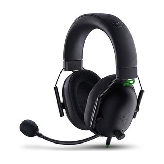 هدست گیمینگ ریزر مدل BlackShark V2 X با نویز کنسلینگ بدنه و نویز کنسلینگ میکروفون (ENC)، اتصال از طریق جک 3.5 میلی‌متری، دارای صدای فراگیر 7.1 کاناله، دارای تکنولوژی صدای 360 درجه