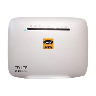 مودم TD-LTE ایرانسل مدل GP-2101 Plus به همراه 80 گیگابایت اینترنت یک ساله و 120 گیگابایت اینترنت 6 ماهه و 2 عدد سیم کارت دائمی طلایی