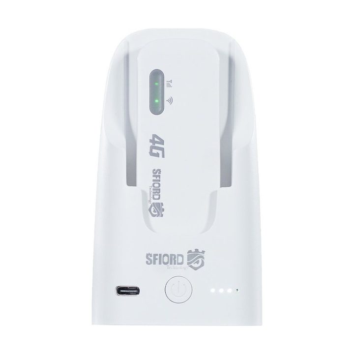 مودم 4G قابل حمل اسفیورد مدل PT3000 با باتری 3000 میلی‌آمپرساعت، سرعت دانلود تا 150 مگابیت، پشتیبانی همزمان 10 کاربر، اتصال بی‌سیم WIFI 802.11b/g/n، قابلیت جداسازی مودم و باتری و استفاده به‌عنوان پاوربانک