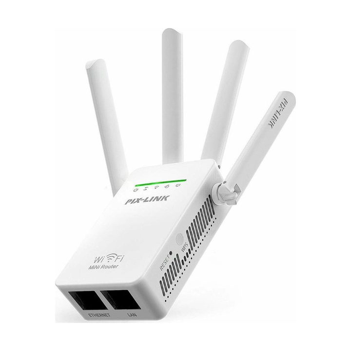 اکسس پوینت و گسترش دهنده محدوده بی‌سیم پیکس لینک مدل 3in1Wi-Fi09