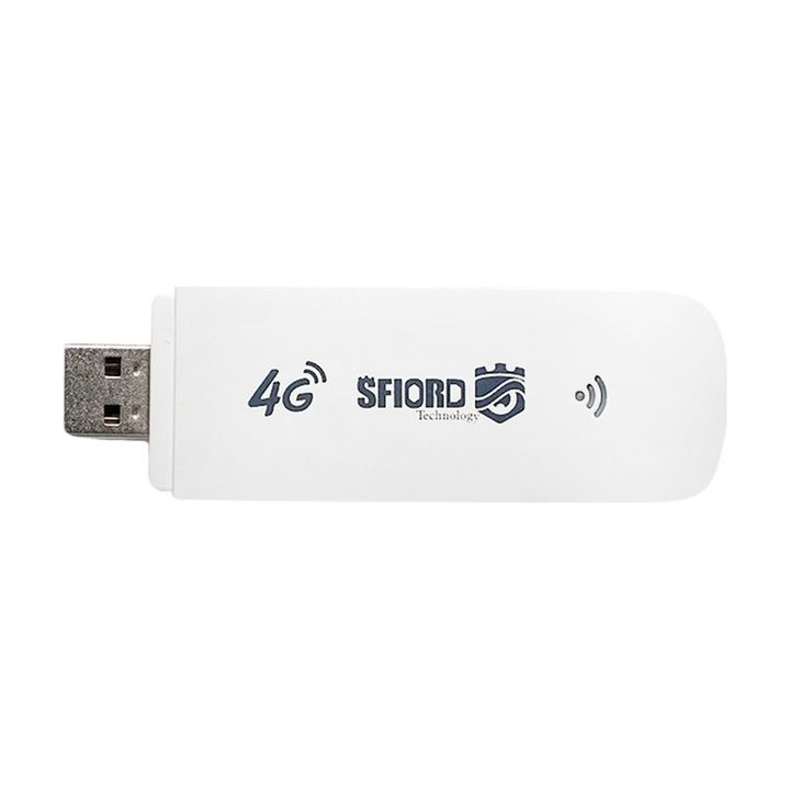مودم 4G LTE قابل حمل دانگل اسفیورد مدل U700 با پشتیبانی از اینترنت پرسرعت تا 50Mbps، اتصال همزمان تا 10 دستگاه، سازگار با ویندوز، مک، اندروید و iOS، قابلیت اتصال از طریق USB و وای‌فای، مناسب استفاده در منزل، محل کار، خودرو و مسافرت