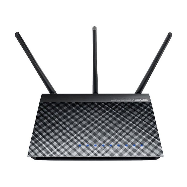 مودم روتر بی‌سیم N600 ایسوس مدل DSL-N55U_D1
