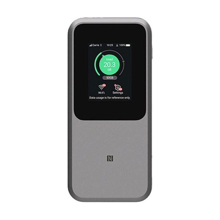 مودم روتر 5G قابل حمل زد تی ای مدل U50 PRO، با اتصال WiFi، پشتیبانی از 64 کاربر، آنتن داخلی و باتری قابل شارژ، مجهز به رابط microUSB