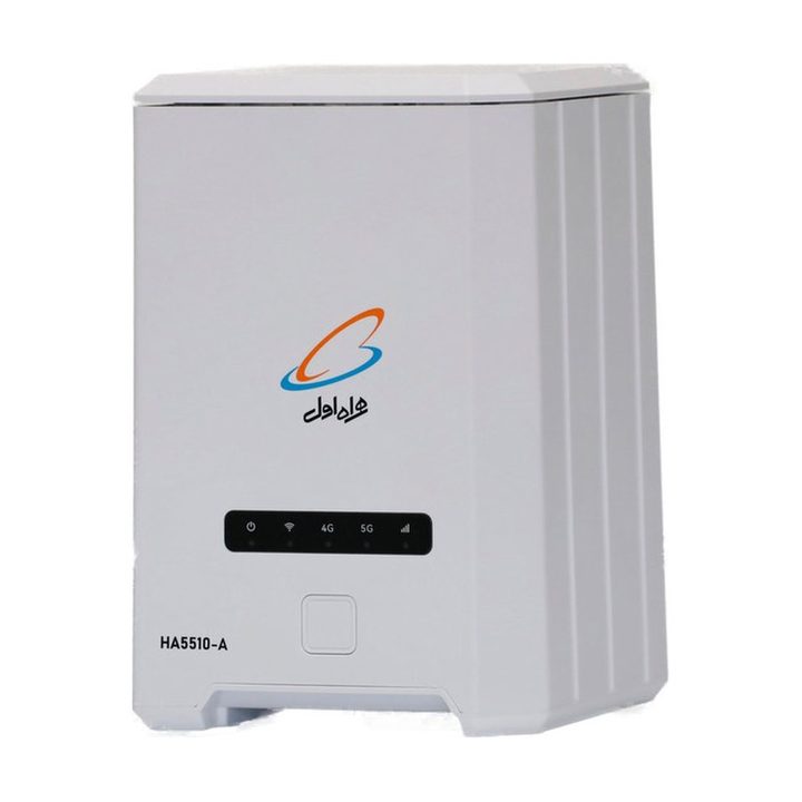مودم 5G همراه اول مدل HA5510-A به همراه کارت فعال‌سازی سیم‌کارت اعتباری و 150 گیگابایت اینترنت هدیه 90 روزه