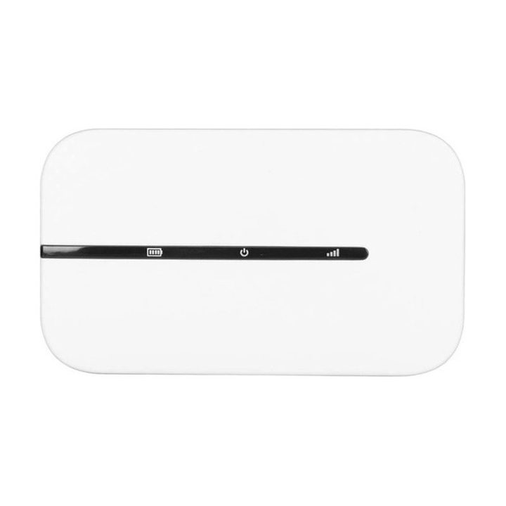 مودم روتر 4G LTE قابل حمل مدل M8، با پشتیبانی از Wi-Fi و اتصال هم‌زمان 10 کاربر، باتری داخلی قابل شارژ 2100 میلی‌آمپر ساعت، شیار سیم‌کارت و درگاه USB Type-C