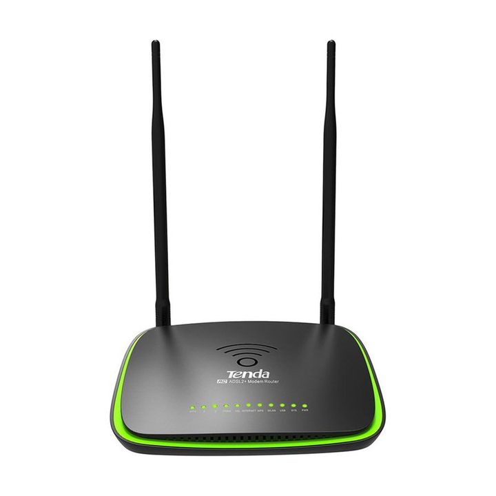 مودم روتر دو بانده بی‌سیم تندا ADSL2 Plus مدل D1201