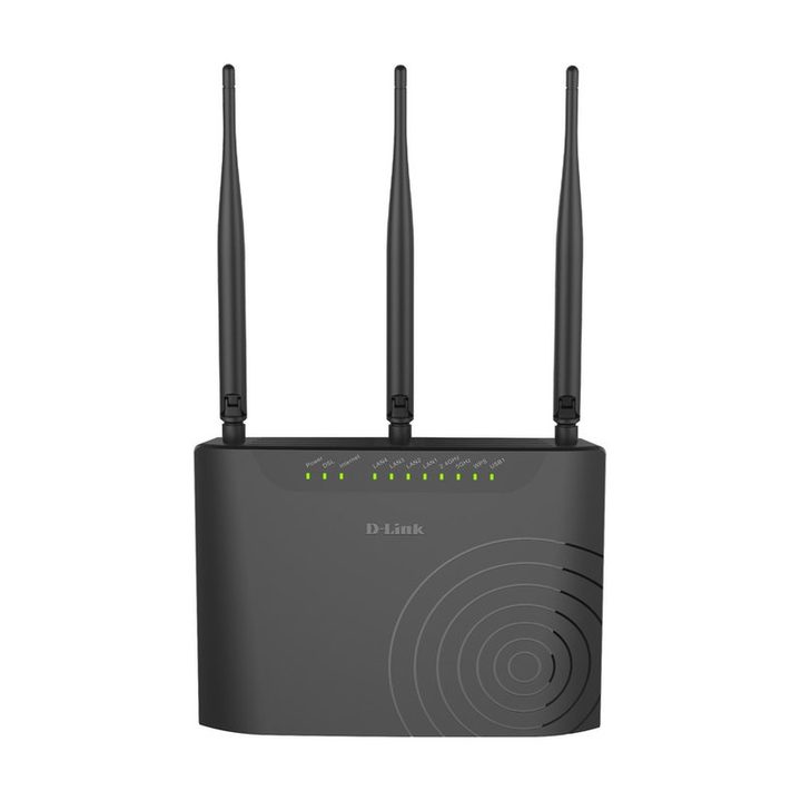 مودم روتر ADSL2/VDSL2 Plus بی سیم دی-لینک مدل DSL-2877AL