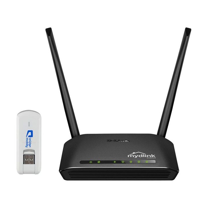 مودم 4G موبایلی مدل E3276 به همراه روتر دی-لینک مدل DIR-816L
