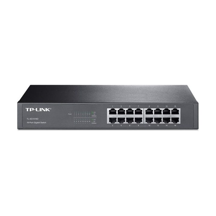 سوییچ 16 پورت گیگابیتی تی پی-لینک مدل TL-SG1016D