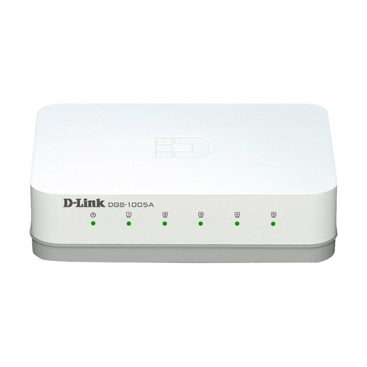 سوییچ دسکتاپ 5 پورت گیگابیتی دی-لینک مدل DGS-1005A