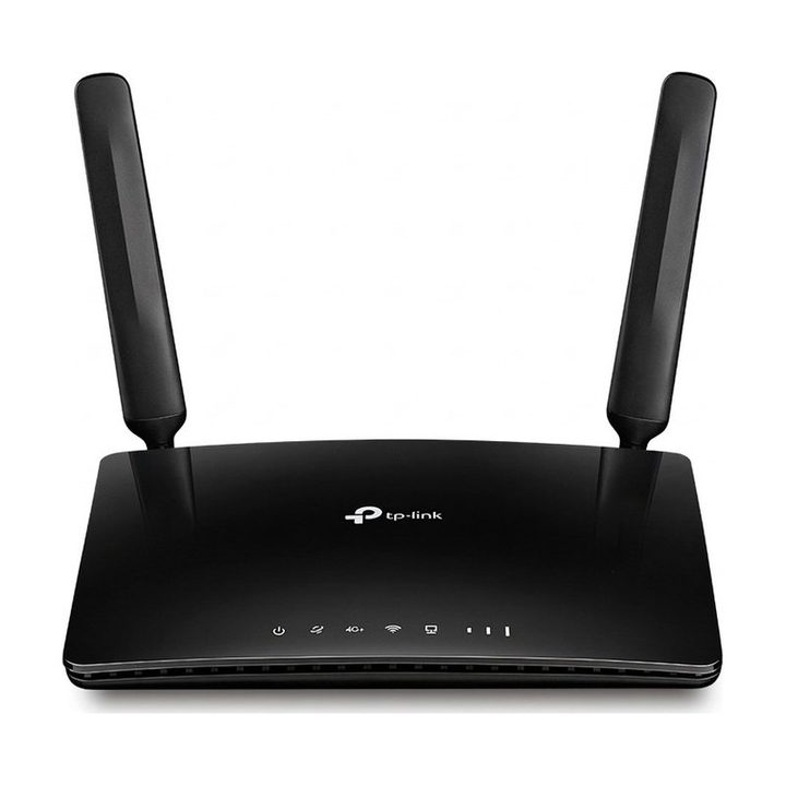 مودم 4.5G تی پی-لینک مدل Archer MR600 V2 با پشتیبانی از شبکه 4G+، سرعت انتقال تا 300 مگابیت، آنتن جداشونده، فرکانس 2.4 و 5 گیگاهرتز، اتصال همزمان 64 دستگاه و 4 پورت گیگابیتی LAN