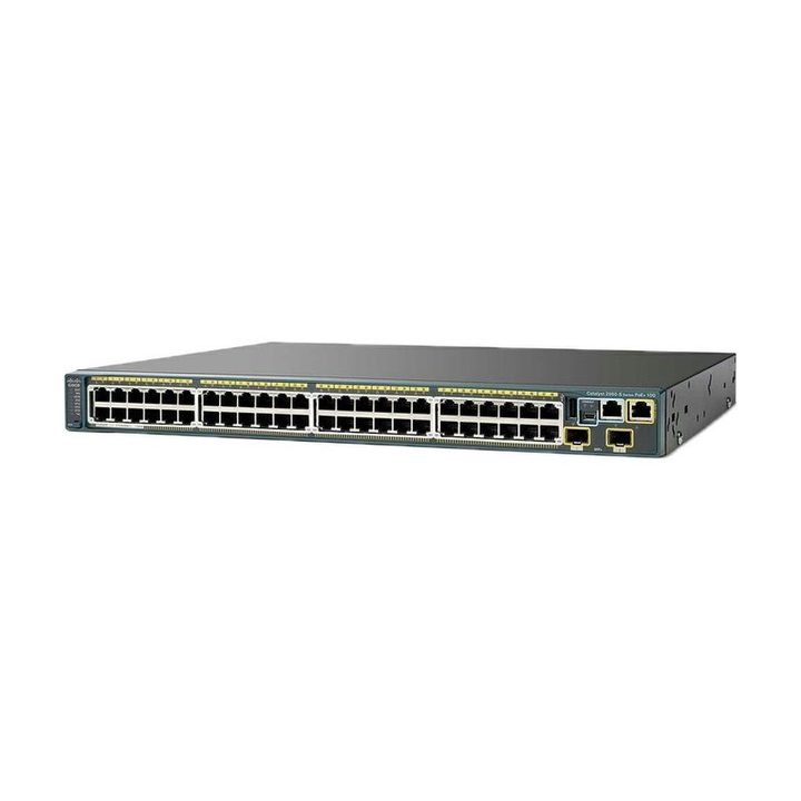 سوئیچ شبکه 48 پورت سیسکو مدل WS-C2960S-48FPD-L