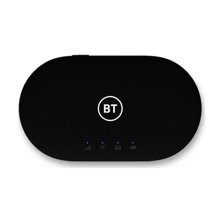 مودم 4.5G قابل حمل آلکاتل مدل BT71 با تکنولوژی Cat6 و Cat7، سرعت دانلود تا 300Mbps، پشتیبانی همزمان از 20 کاربر، وای‌فای دو بانده 2.4GHz و 5GHz، استاندارد IEEE 802.11b/g/n/ac، باتری با شارژدهی 7 تا 8 ساعت و قابلیت ارسال SMS