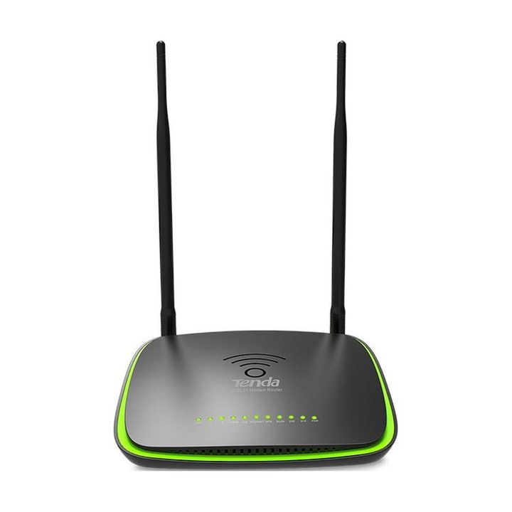 مودم روتر ADSL2 Plus بی‌سیم N300 تندا مدل DH301