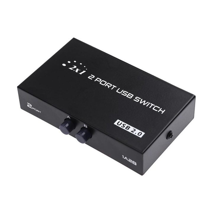 هاب سوئیچ 2 پورت پرینتر مدل USB دستی