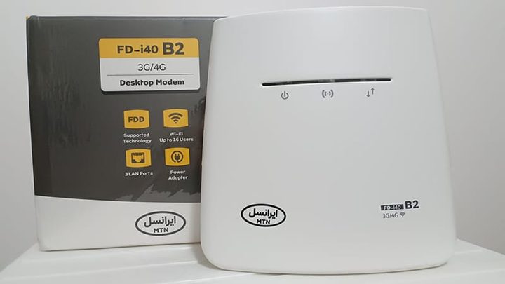 مودم ایرانسل مدل FD-i40 B2